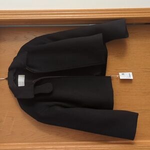 NWT OAK + FORT Boxy Wool Crop Jacket